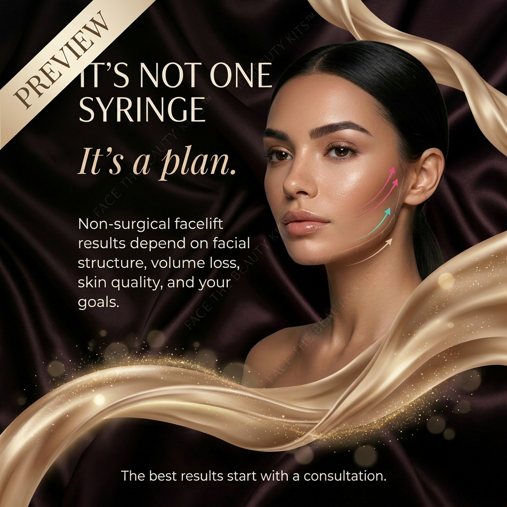 Champagne Lift preview post — it's not one syringe, it's a plan