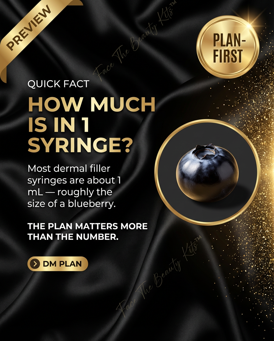 Onyx + Gold preview post — how much is in 1 syringe